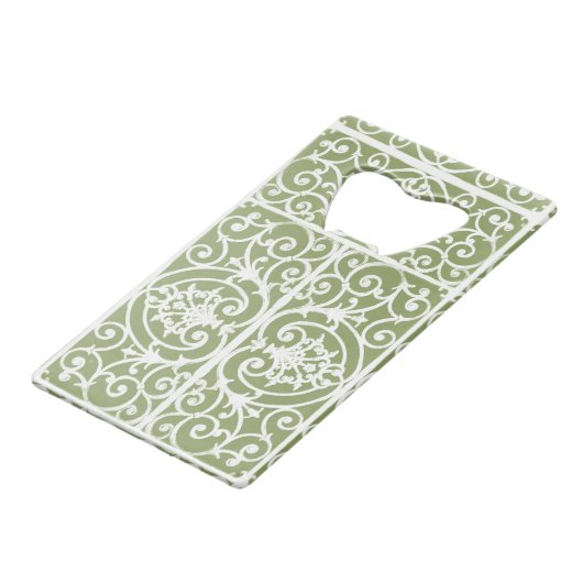 Highgate Iron Creditkaart Flessenopener (Achterkant Gekanteld)