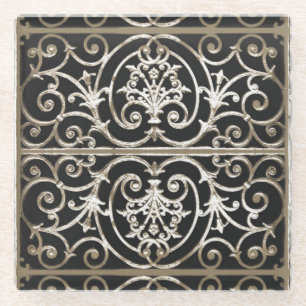 Highgate Iron Glazen Onderzetter