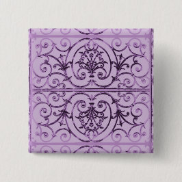 Highgate Iron Vierkante Button 5,1 Cm