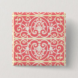 Highgate Iron Vierkante Button 5,1 Cm