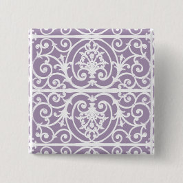 Highgate Iron Vierkante Button 5,1 Cm