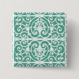 Highgate Iron Vierkante Button 5,1 Cm