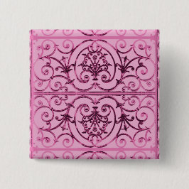 Highgate Iron Vierkante Button 5,1 Cm