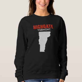 Highgate Vermont Verenigde Staten Amerika Reizen V Trui
