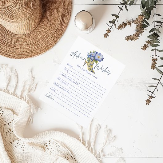 HighHeel Schoenadvies en Well Wishes Reactie Kaart