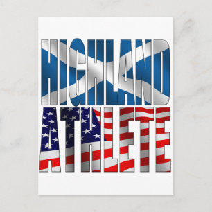 Highland Athlete Briefkaart