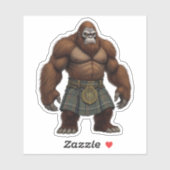 Highland Bigfoot Sticker (Vel)
