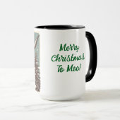 Highland Boerderij Block Print Christmas Coffee Mo Mok (Voorkant rechts)