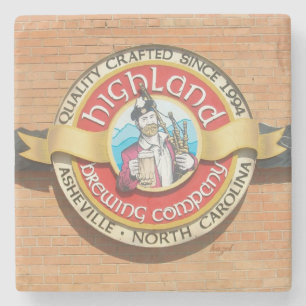 Highland Brewing, Asheville North Carolina, Onderz Stenen Onderzetter
