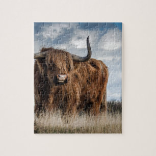 Highland Bull Legpuzzel
