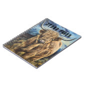 Highland Bull Notitieboek (Linkerzijde)
