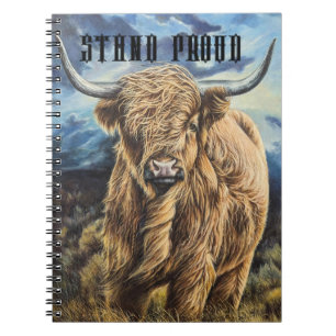 Highland Bull Notitieboek