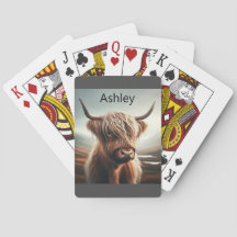  Highland Bull Speelkaarten