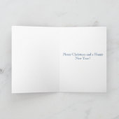 Highland Cattle in de winter Feestdagen Kaart (Binnen)