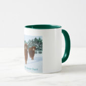 Highland Cattle Mok (Voorkant rechts)