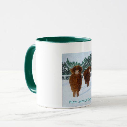 Highland Cattle Mok (Voorkant links)