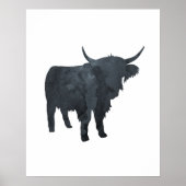 Highland Cattle Poster (Voorkant)