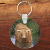 Highland Cattle Sleutelhanger (Voorkant)