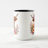 Highland Charm Design Schattigee Schotse Hoogland Mok (Midden)