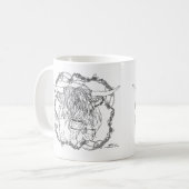 Highland "Coo" Koffiemok (Voorkant links)