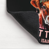 Highland Cow Christian  Muismat (Hoek)