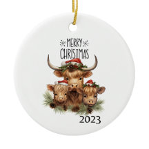 Highland Cow Christmas