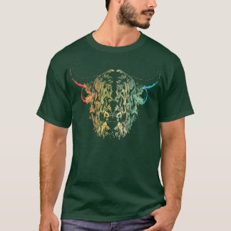 Highland Cow Farmer Cattle T-shirt