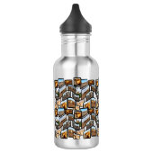 Highland Cow Montage, Waterfles (Links)