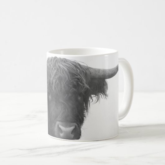 Highland Cow Mug Koffiemok (Voorkant rechts)