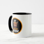 Highland Cow No Highlands Given Funny Sarcastic Mok (Voorkant links)