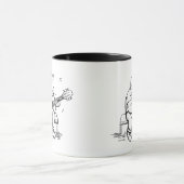 Highland Cow Plays Acoustic Guitar Mok (Midden)