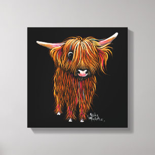 HiGHLaND CoW PRiNT " PoRRiDGe " SHiRLeY MacARTHuR