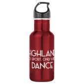 Highland Dance Bottle Waterfles (Voorkant)