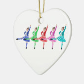 Highland Dance Line Keramisch Ornament (Links)