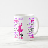 Highland Dance Mum Koffiemok (Voorkant rechts)