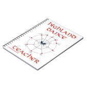Highland Dance Teacher Journal Notitieboek (Linkerzijde)