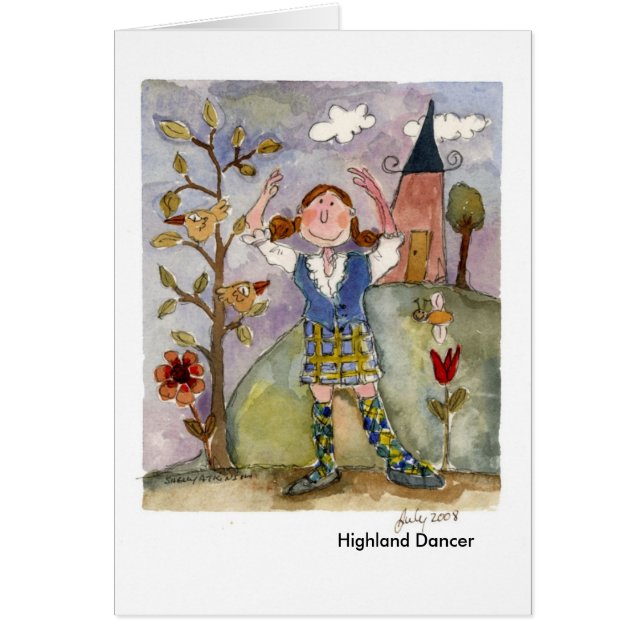 Highland Dancer (Voorkant)