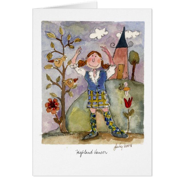 Highland Dancer (Voorkant)