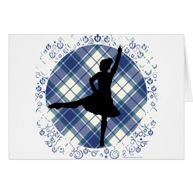 Highland Dancer Eildon Tartan (Voorkant Horizontaal)