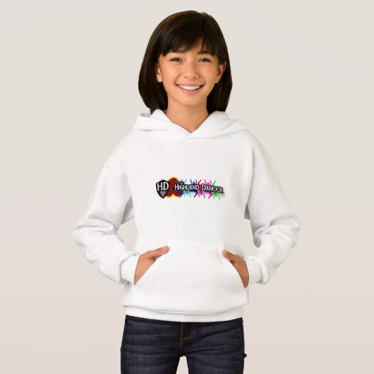 Highland Dancer Hoodie (Voorkant volledig)