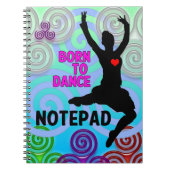 Highland Dancer-laptop Notitieboek (Voorkant)