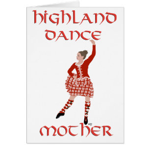 Highland Dancer Moeder - Rood