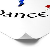 Highland Dancer, niet knoeien met mij Poster (Hoek)