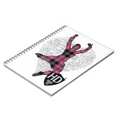 Highland Dancer Note Pad Notitieboek (Linkerzijde)