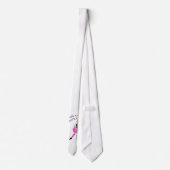 Highland Dancer Pink Stropdas (Achterkant)