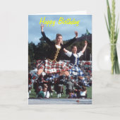 Highland Dancing Kaart (Voorkant)