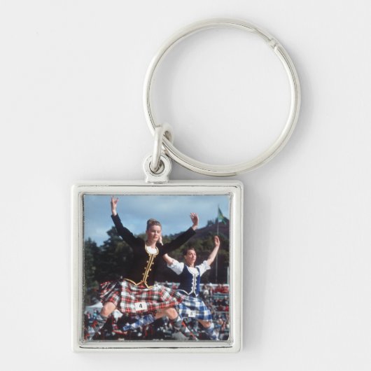 Highland Dancing Sleutelhanger (Voorkant)