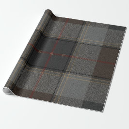Highland Dispatch Tartan Custom Monogram Gift Wrap Cadeaupapier