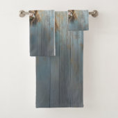 Highland Farmhouse Western Barnyard Flower Crown Bad Handdoek (Insitu)