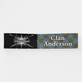 Highland Festival Clan Anderson Tent Spandoek (Horizontaal)